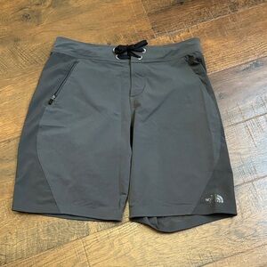 The North Face brand board shorts. Size 32W with 10” length.